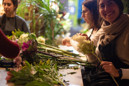 Flower Bouquet Workshop in Barcelona