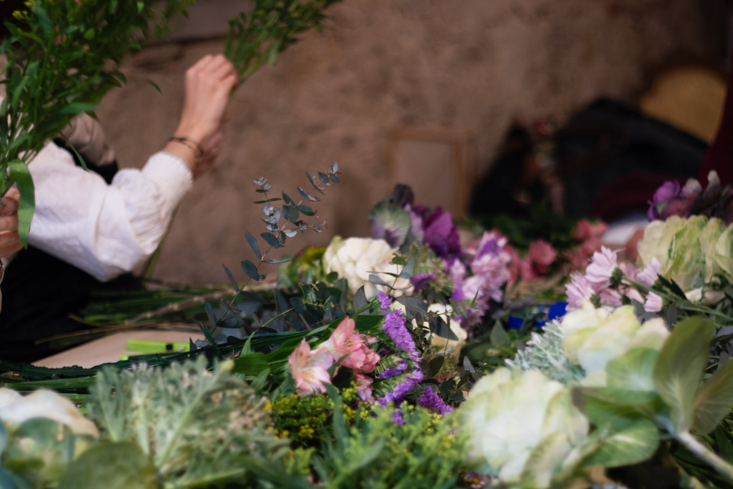 Flower Bouquet Workshop in Barcelona