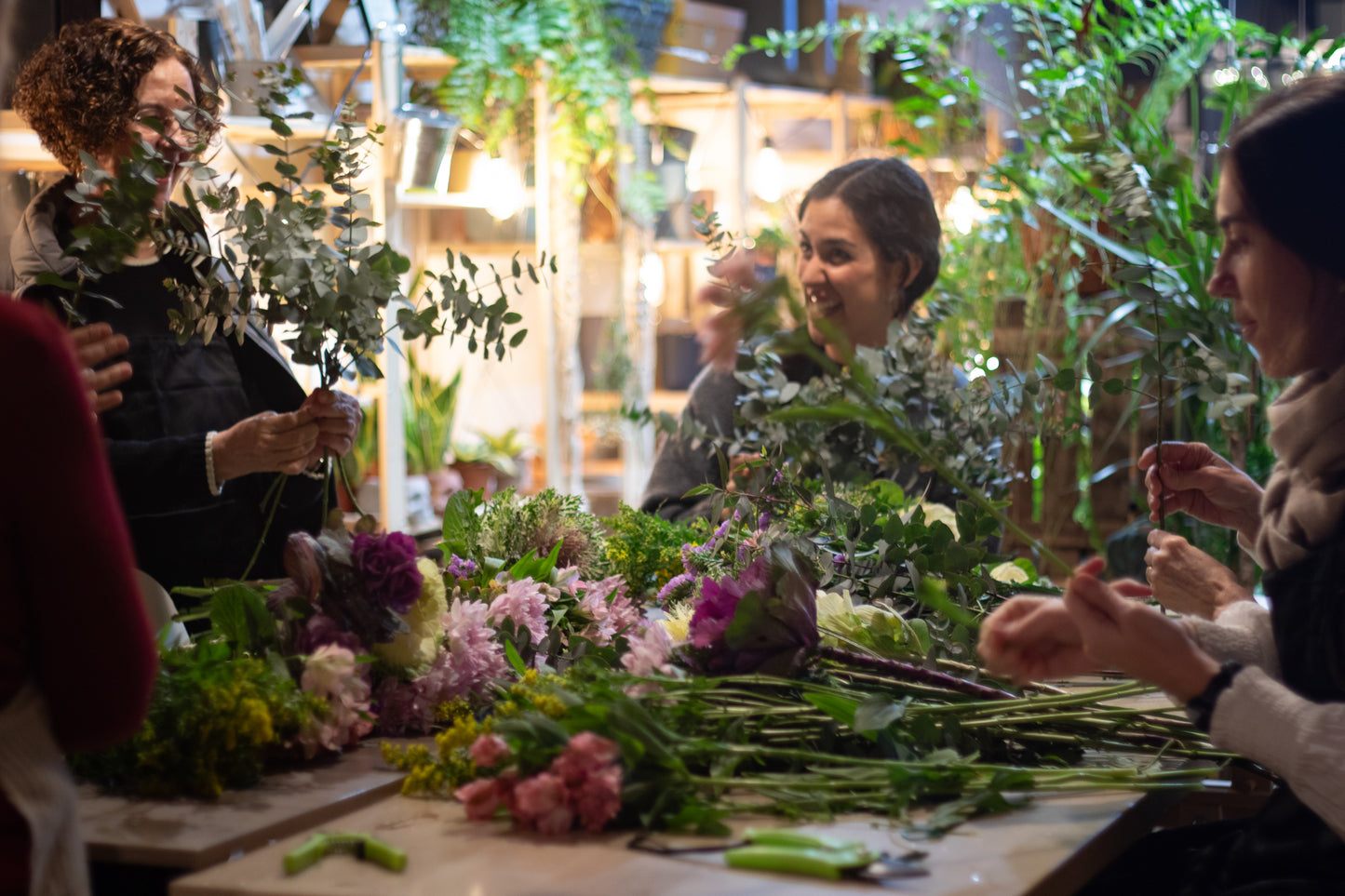 Flower Bouquet Workshop in Barcelona