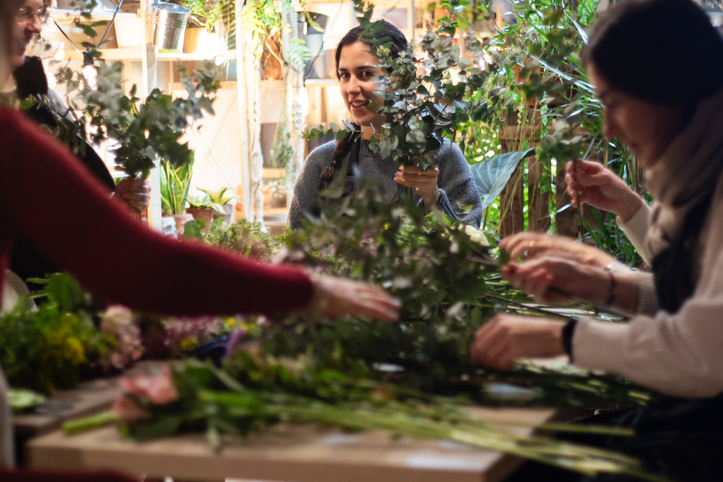Flower Bouquet Workshop in Barcelona