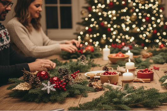 Taller de Centro de Mesa (Taller Navideño en Barcelona)