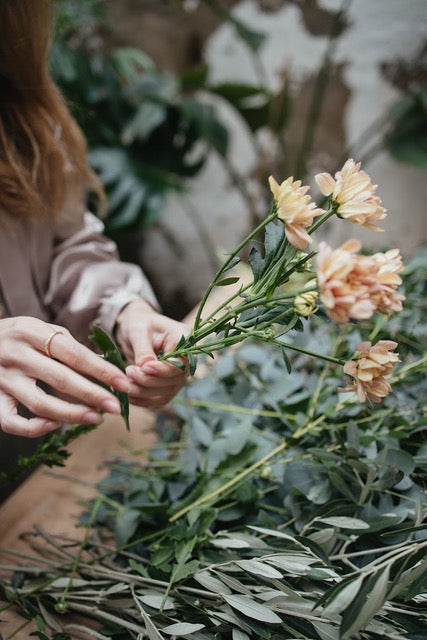 Taller de ramos de jardín para principiantes (en Inglés)
