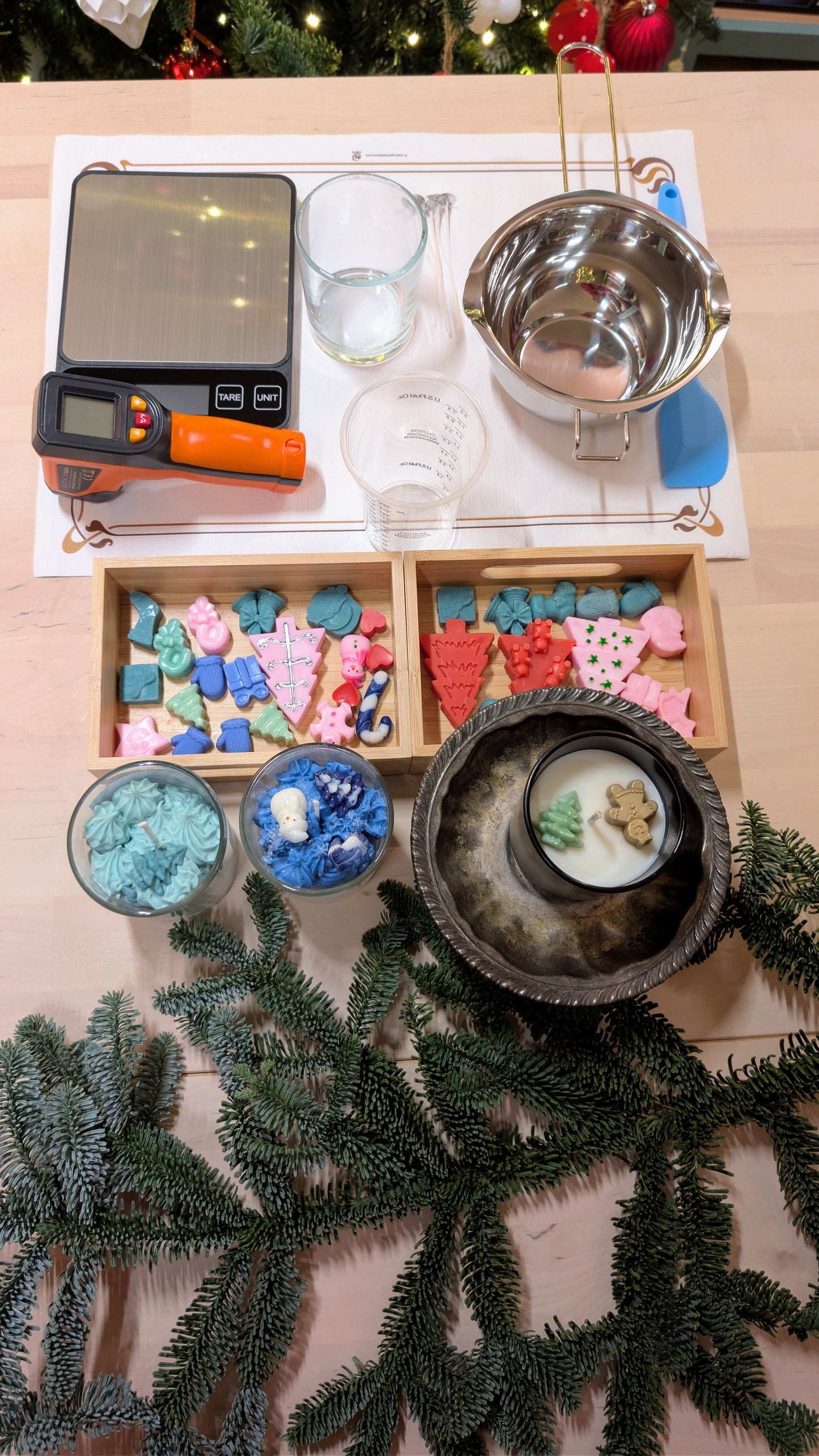 Taller Navideño de Velas Artesanales en Madrid