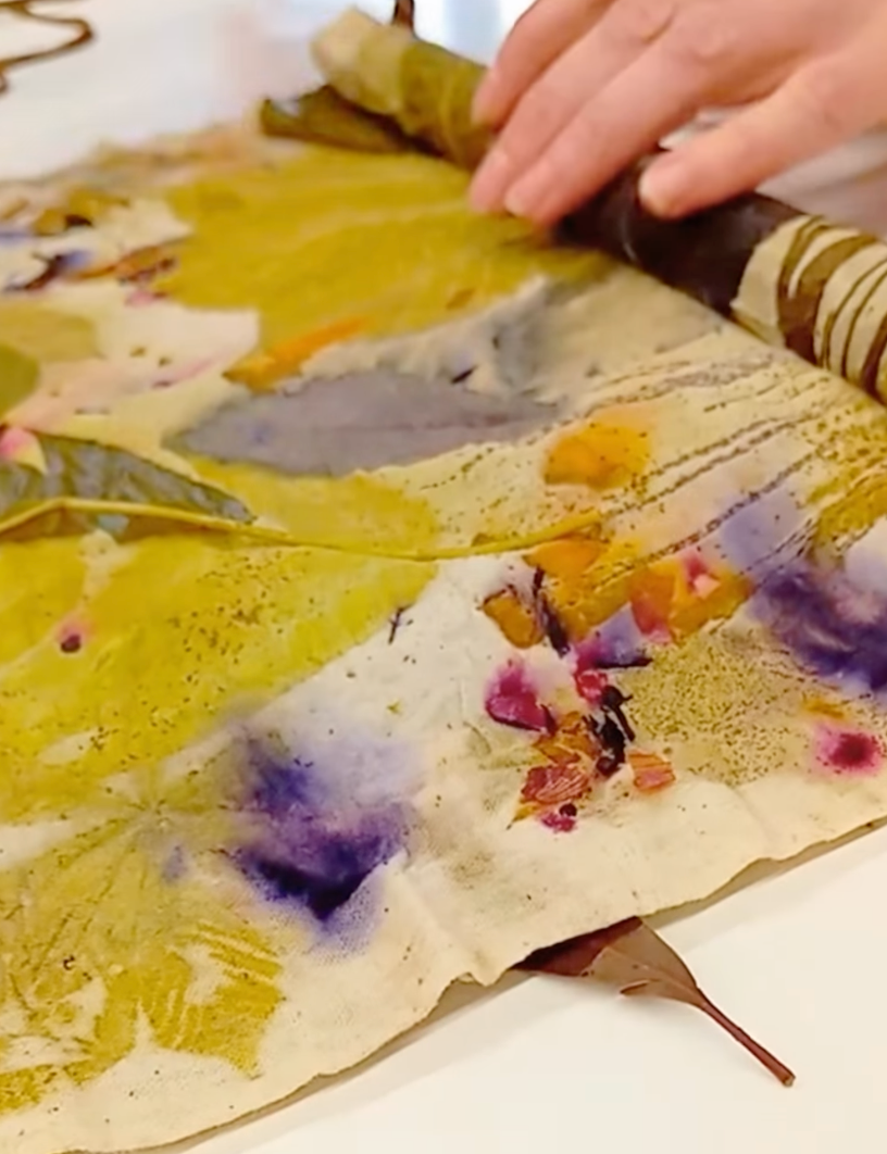 Eco Print Workshop in Gràcia, Barcelona