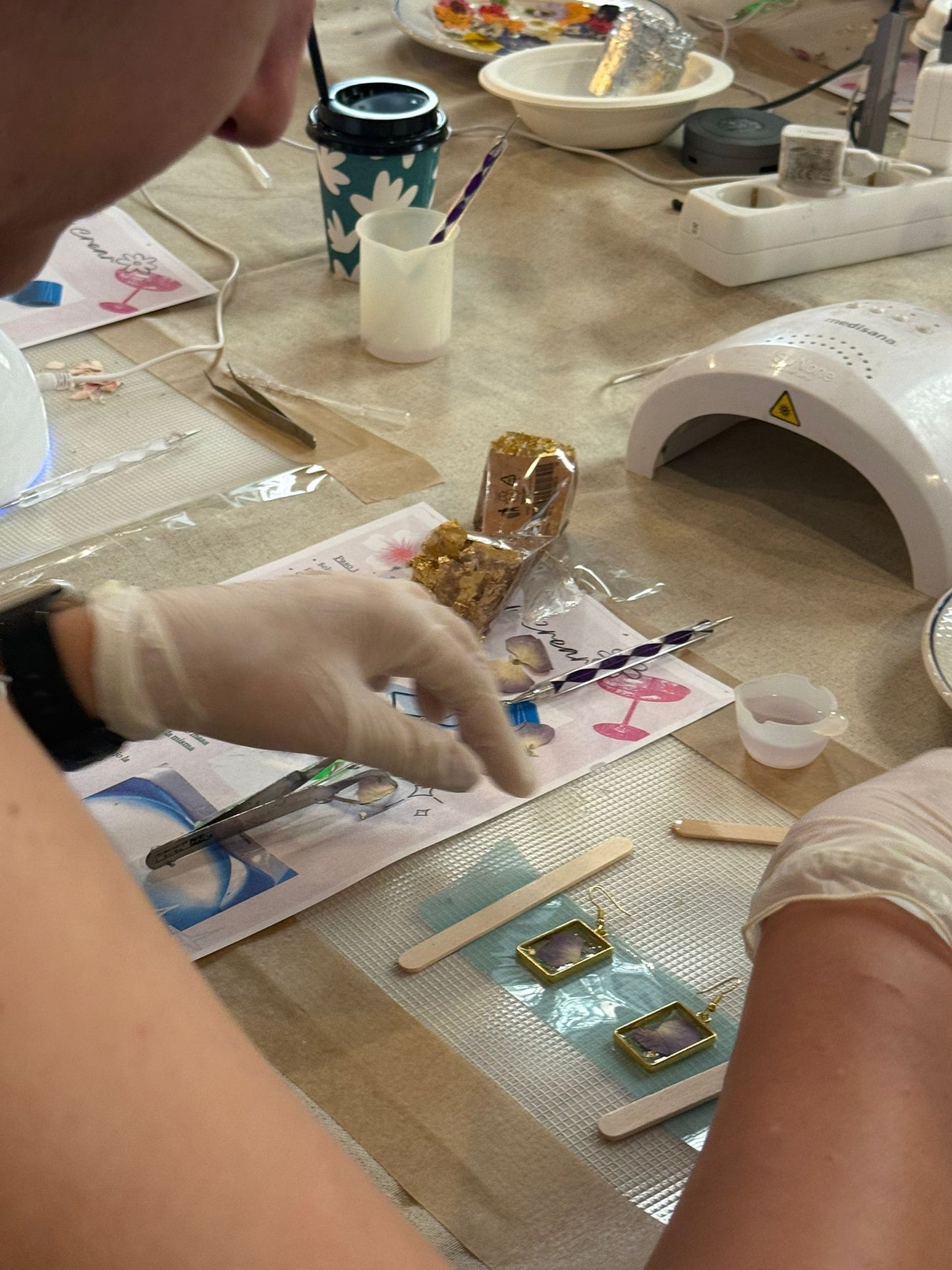Taller de Joyería botánica en Gràcia, Barcelona