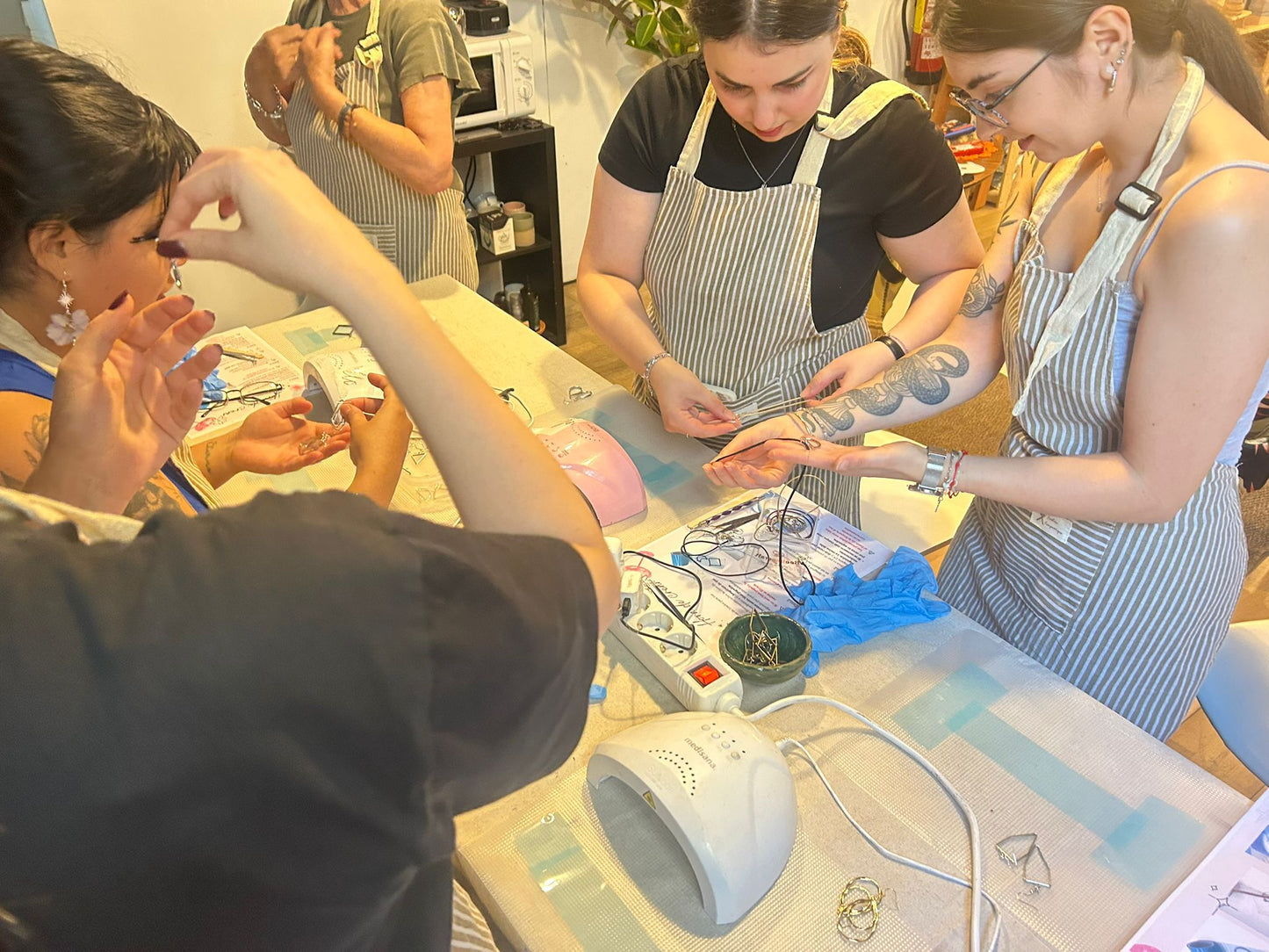 Taller de Joyería botánica en Gràcia, Barcelona