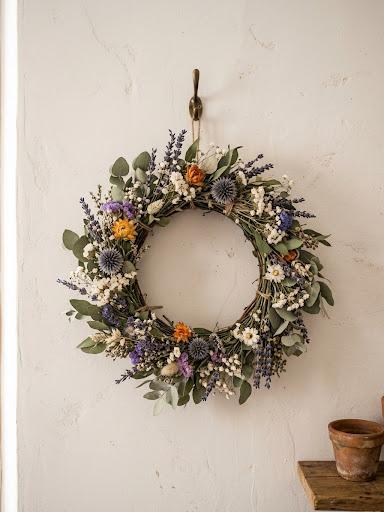 Dried Flower Crown Workshop in Barcelona