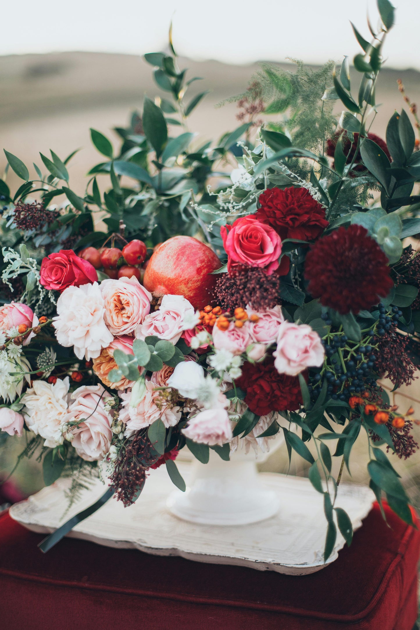 Taller de Centro de Mesa de Flores Frescas en Barcelona